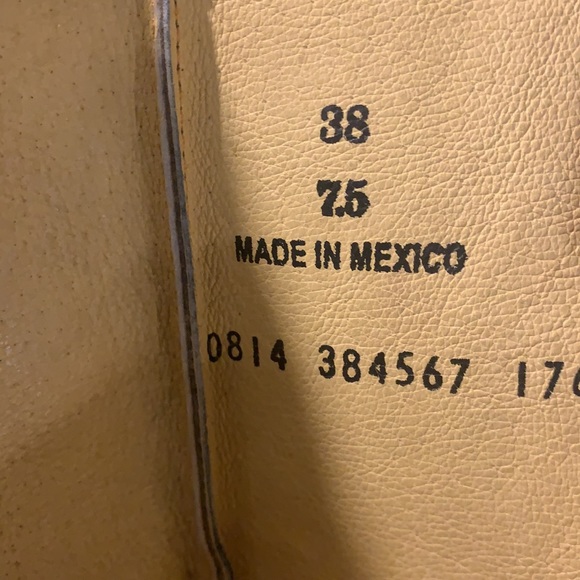 Cordani Calzature tan boots soft and distressed leather - size 38/7.5 - Picture 6 of 7